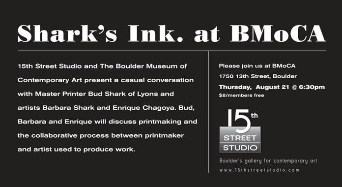 Sponsored Talk at BMoCA with Master Printer Bud Shark