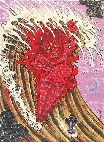 Wave Warrior by Don Ed Hardy