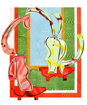 Vases and Windows III-02 by Betty Woodman