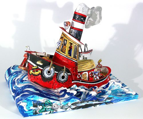The Tugboat by Red Grooms