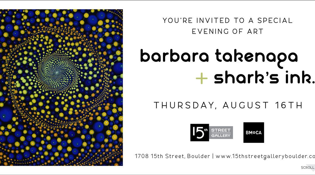 Barbara Takenaga + Shark's Ink