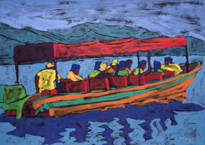 Barco de Suchito by Tony Ortega