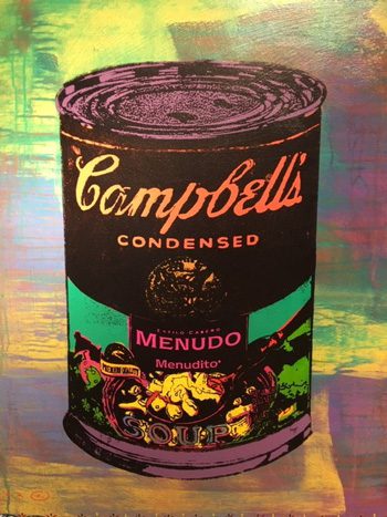 Campbell's Menudo Orange by Tony Ortega